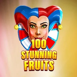 Slots logo of 100 Stunning Fruits from SYNOT Games at Malina Casino