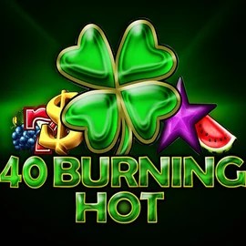 Enjoy 40 Burning Hot by Amusnet Interactive – logo hosted on malina-kazino.com