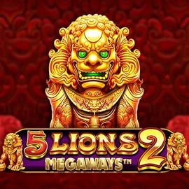 Slots logo of 5 Lions Megaways 2 from Pragmatic Play at Malina Casino