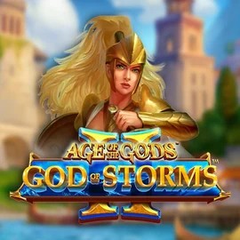 Age Of The Gods: God Of Storms 2 game by Playtech – logo hosted on Malina Casino