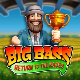 Big Bass Return to the Races casino game by Pragmatic Play – featured logo at Malina Casino