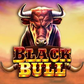 Black Bull slot logo by Pragmatic Play at Malina Casino