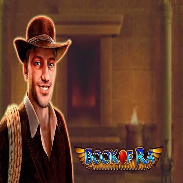 Book of Ra casino game by Greentube – featured logo at Malina Casino
