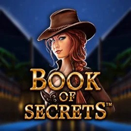 Official Slots logo: Book of Secrets by SYNOT Games at Malina Casino