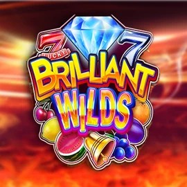 Brilliant Wilds logo by iSoftBet Malina Casino