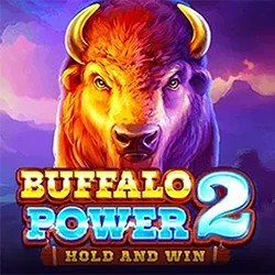 Buffalo Power 2: Hold and Win slot visual from Playson available on malina-kazino.com