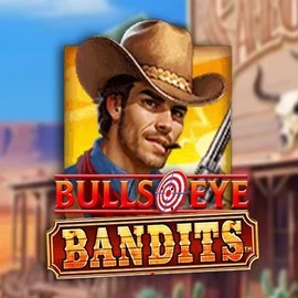 Bulls Eye Bandits slot visual from Origins available on malina-kazino.com