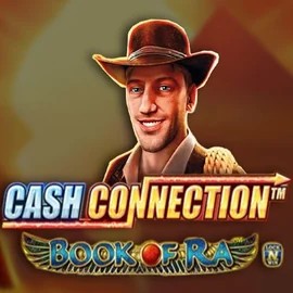 Cash Connection Book Of Ra game by Novomatic – logo hosted on Malina Casino