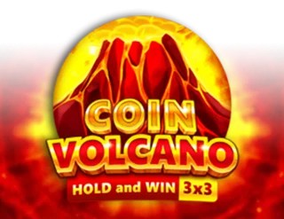 Slots logo of Coin Volcano from 3 Oaks Gaming at Malina Casino