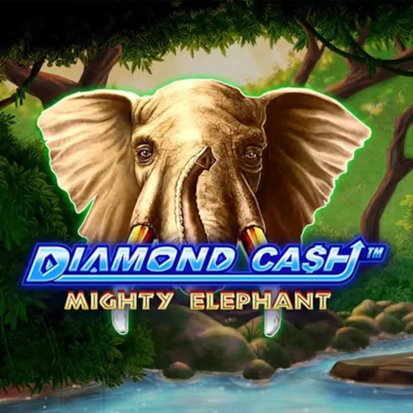 Diamond Cash Mighty Elephant online game logo by Greentube on malina-kazino.com