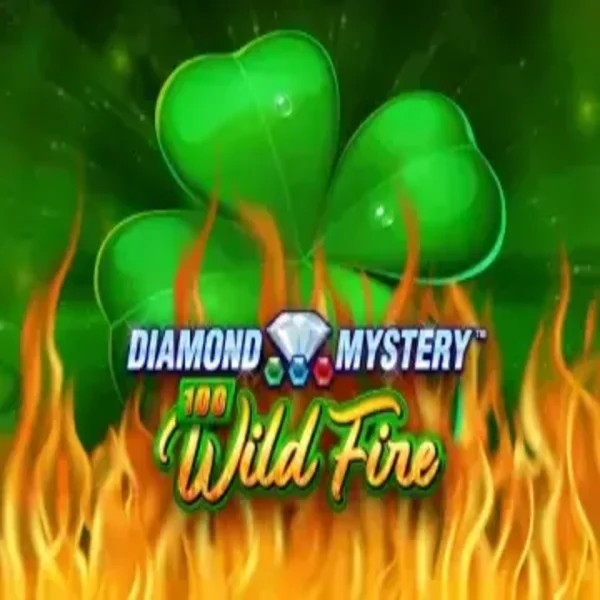 Slots logo of Diamond Mystery 100 Wild Fire from Greentube at Malina Casino