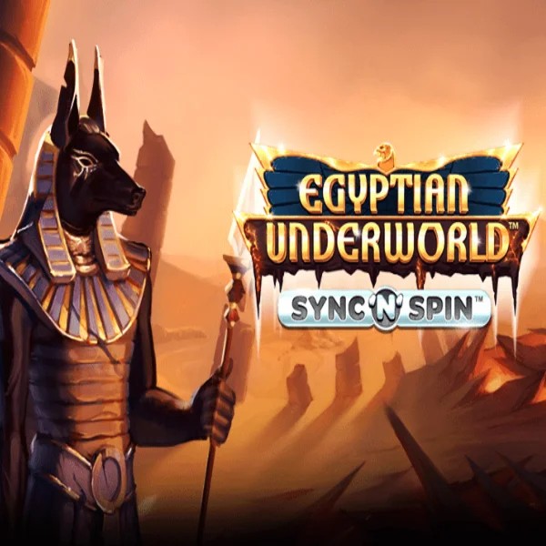 Slots logo of Egyptian Underworld from Greentube at Malina Casino
