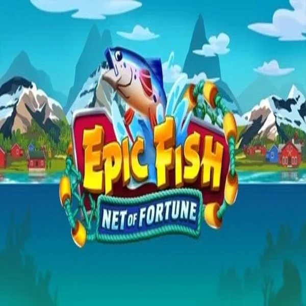 Epic Fish Net of Fortune logo by Quickspin at Malina Casino