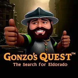 Gonzo's Quest logo by NetEnt Malina Casino