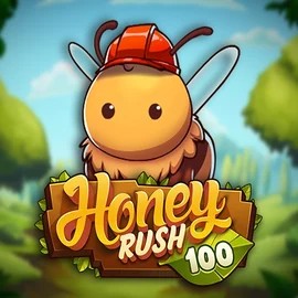 Honey Rush 100 game by Play’n GO – logo hosted on Malina Casino