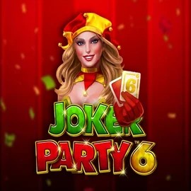Joker Party 6 by Greentube, showcased at malina-kazino.com – game logo