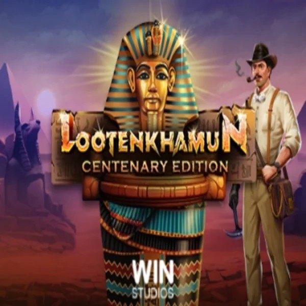 Loot'en Khamun the Dead Sea Scrolls slot logo by Win Studios at Malina Casino