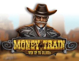 Money Train slot logo by Relax Gaming at Malina Casino