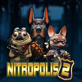 Nitropolis 2 online game logo by ELK Studios on malina-kazino.com