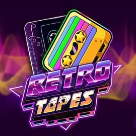Retro Tapes slot icon by Push Gaming, available at Malina Casino