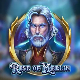 Official Slots logo: Rise of Merlin by Play’n GO at Malina Casino