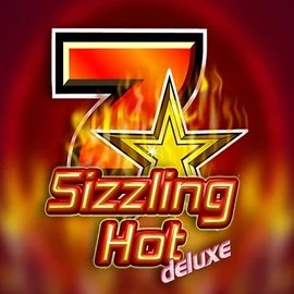 Sizzling Hot Deluxe by Novomatic, showcased at malina-kazino.com – game logo