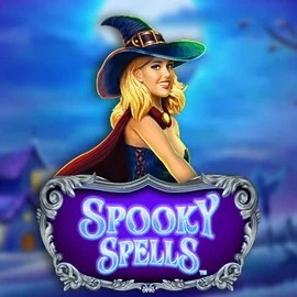 Spooky Spells logo by Novomatic Malina Casino