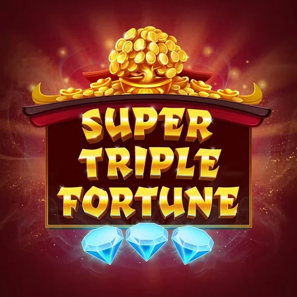 Super Triple Fortune logo by Greentube at Malina Casino
