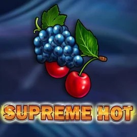 Supreme Hot slot logo by Amusnet Interactive at Malina Casino