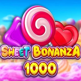 Sweet Bonanza 1000 slot logo by Pragmatic Play at Malina Casino