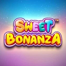 Slots logo of Sweet Bonanza from Pragmatic Play at Malina Casino