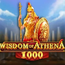 Slots logo of Wisdom of Athena 1000 from Pragmatic Play at Malina Casino